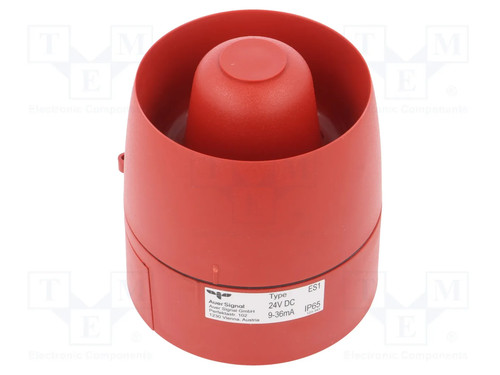Segnalatore 24vdc ip65 rosso - 24vdc,