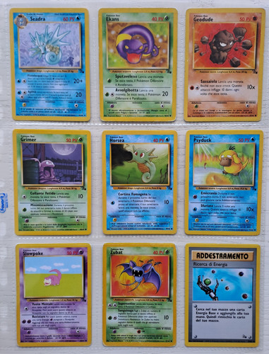 Lotto carte pokemon set - 9,