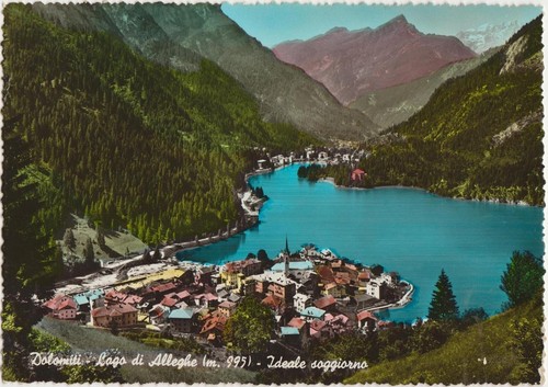 Dolomiti lago alleghe - di,