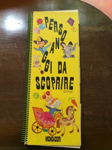 Personaggi scoprire libro - personaggi,