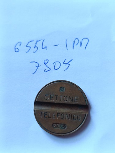 Gettone telefonico 7905 ipm - gettone,