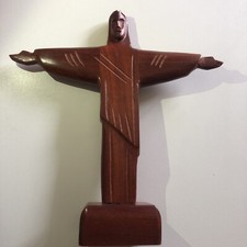 CRISTO REDENTORE IN LEGNO PAU