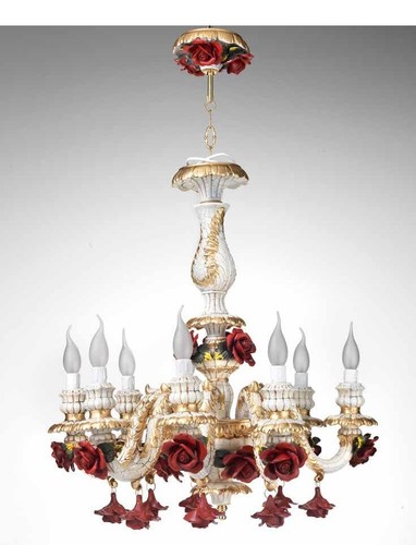 Lampadario porcellana - lampadario,