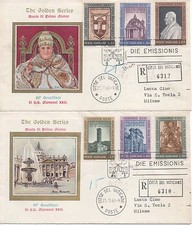 Vaticano 1961 FDC The Golden Series Genetliaco Racc.