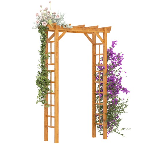 Natural wooden backyard - natural,