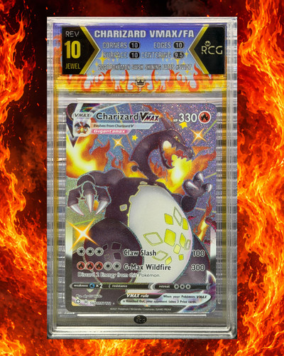 Carta charizard vmax full art - charizard,