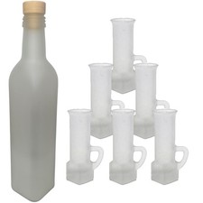 Set da liquore bottiglia e 6