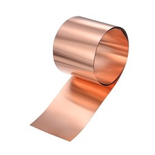 Copper Sheet Roll, 39"x 3.9"x
