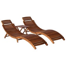 Lettino Prendisole 3 pz con