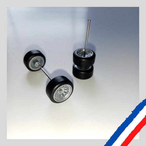 Jeu roues bbs - bbs, silver