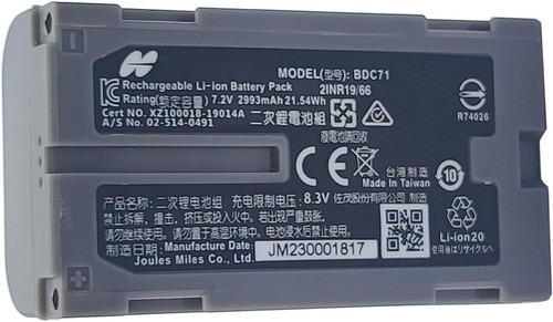 Batteria bdc71 per topcon - batteria,