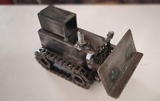 Bulldozer In Ferro Soprammobile Artigianale Unico 