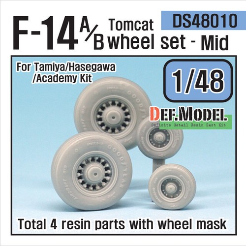 Set ruote 14a tomcat mid - ruote, f-14a