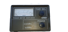 POWER METER SWR 300 B-WATMETRO MISURATORE DI ROS 3-30 MHz 2 KW-140-175 MHz 200 W