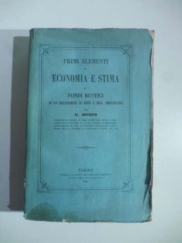 Borio primi elementi di - borio,,