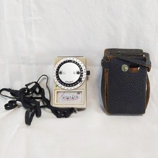 SEKONIC esposimetro fotografico anni 60/70 con custodia