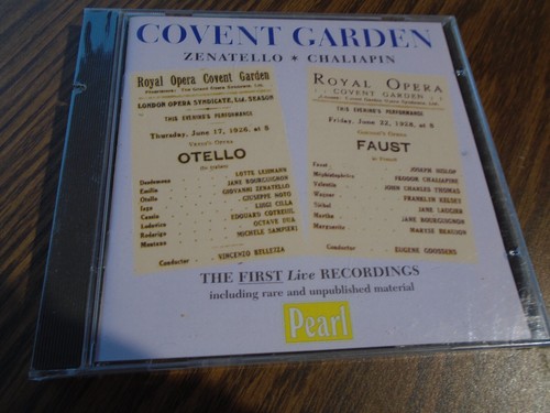 Covent garden faust - -, /
