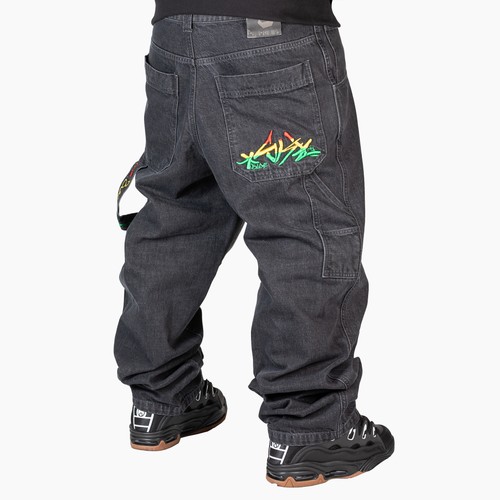 Jeans baggy hip hop uomo - baggy,