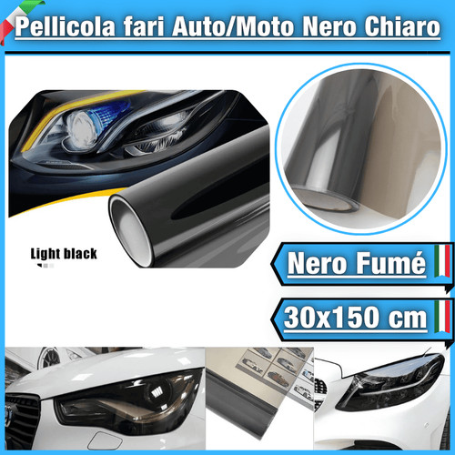 Pellicola adesiva nero lucido - pellicola,