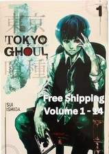 Tokyo Ghoul Volume. 1-14 manga versione inglese fumetti nuovi di Sui Ishida