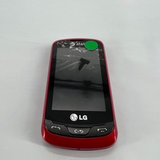 Telefono LG LG-C395 AT&T rosso