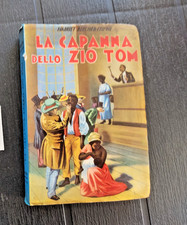 libro LA CAPANNA DELLO ZIO TOM HARRIET BEECHER -STOWE  1° ED. LUCCHI 1971