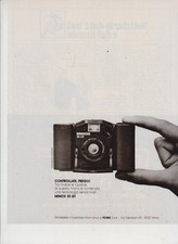 advertising Pubblicità MINOX 35 GT 1981-FOTOGRAFIA ANALOGICA  ANALOG CAMERA