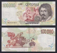 Banconota Italia 100000 lire