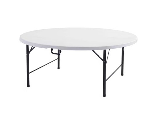 Tavolo catering tondo 150x74 - catering, d.150x74