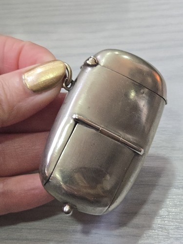 Antique victorian match safe - antique,