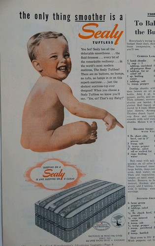 1951 sealy duro - 1951, materasso