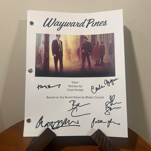 Wayward pines autografato - wayward,