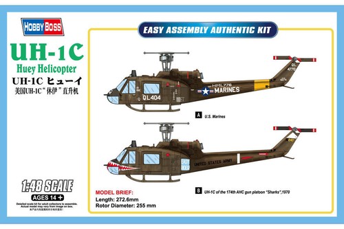 Hobby boss 1c huey - hobby, uh-1c