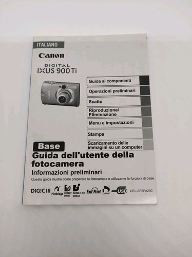 Canon digital ixus - canon, ti