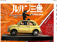LUPIN III L’AVVENTURA ITALIANA 1/18 STATUE – LUPIN & JIGEN