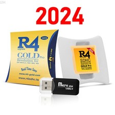 Scheda R4 SDHC Pro oro per