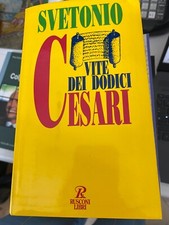 SVETONIO, VITE DEI DODICI CESARI, RUSCONI, 1994