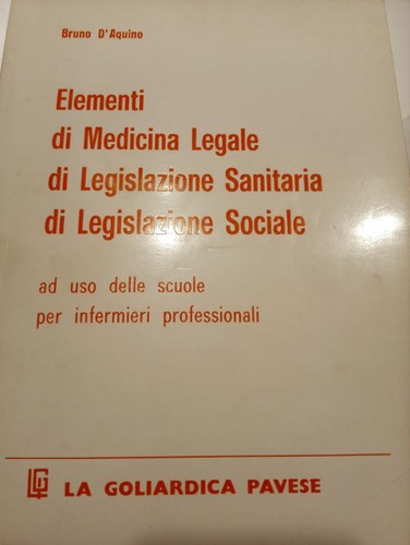 Elementi medicina legale e - elementi,