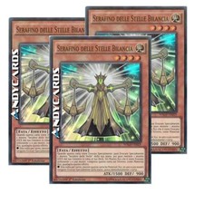 3x SERAFINO DELLE STELLE BILANCIA (Star Seraph Scale) Super R • WSUP IT019 • 1Ed