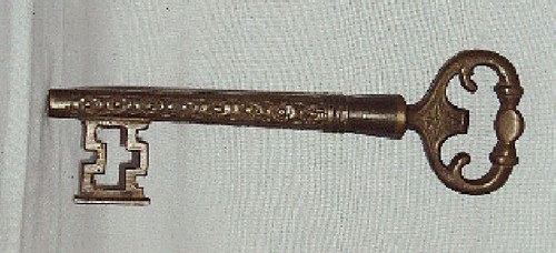 Vintage vecchio ottone - vecchio, chiave