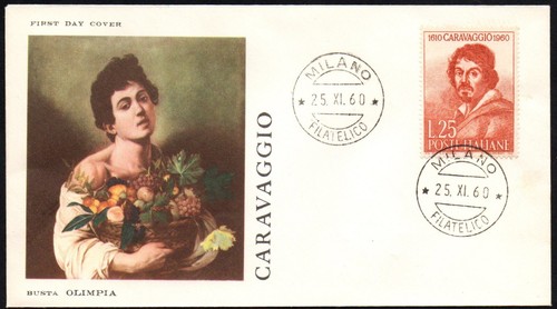 Fdc olimpia 1960 caravaggio - fdc,