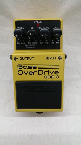 Pedale overdrive basso boss - overdrive,