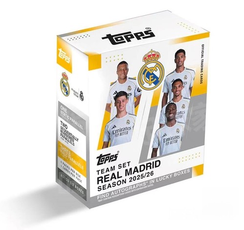 Topps 2025 real madrid - madrid, team