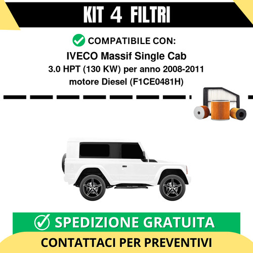 Kit filtri risparmio per - filtri,