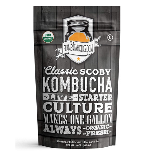 Fermentaholics kombucha scoby - kombucha,