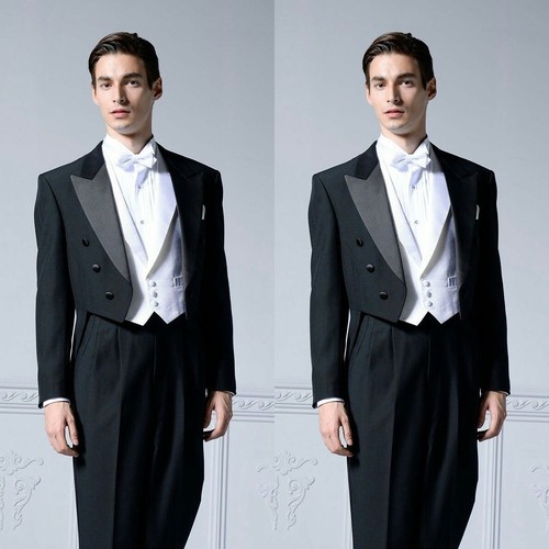 Pezzi tute uomo nero formale - 3,