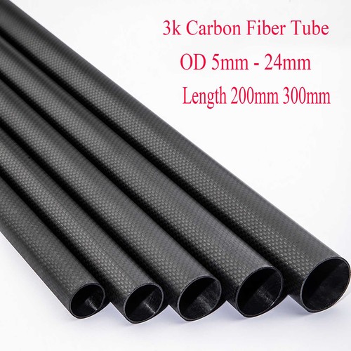 Tubo fibra carbonio opaco - tubo,