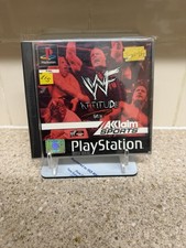 WWF Attitude PlayStation 1 Boxato Con Manuale *Leggere Descrizione*