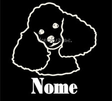 Adesivo AUTO CANE BARBONCINO