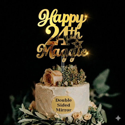 Cake topper personalizzato - topper,